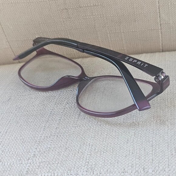 Esprit Women Eyeglasses Frame Burgundy Tone ET17455 52[]14 135 Eye Wear Glasses - Picture 8 of 12